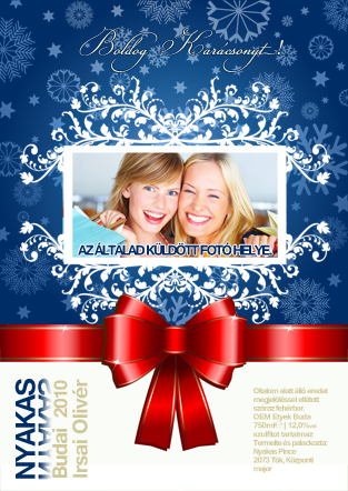 Egyedi fényképes karácsonyi italcímke | Kód: xmas09 - Vissza az ünnepi italcímke sablonokhoz! Egyedi fényképes karácsonyi italcímke | Kód: xmas09 - Vissza az ünnepi italcímke sablonokhoz!